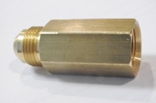 EN-6011  BRASS  Enderle   -8 AN  Check Valve -Body - Hex   -8 AN